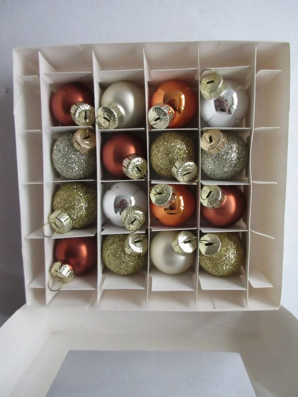 Target Wondershop Handcrafted Mini Glass Christmas Ornament 2 Boxes/32 total